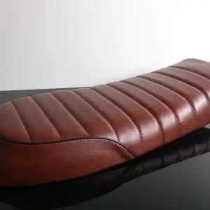 Cafe racer seat, universal flat, vintage Brown Mega-Angebot