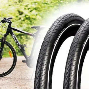 [Paket] 2 Fahrradreifen XLR8, 27.5 x 2.2 Zoll, 56-584 650-56B, Drahtreifen, Pannenschutz, mit Reflex für Touring, Stadtfahrrad, City Bike, Trekkingrad Solange Der Vorrat Reicht