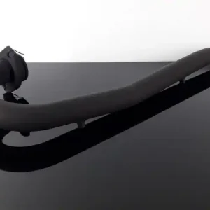 VA / stainless steel MANIFOLD, black coated, for YAMAHA XT 500 Must-Have