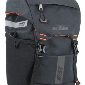 Billig KTM Fahrradtasche Single Gepäckträgertasche - Rear rider - 10,5 L mit Vario Haken, Schultergurt, wasserabweisend