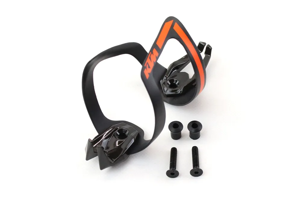 Preisknaller KTM Fahrrad Flaschenhalter, Trinkflaschenhalter Comp Carbon MULTI SIDE aus Carbon Entnahme links und rechts