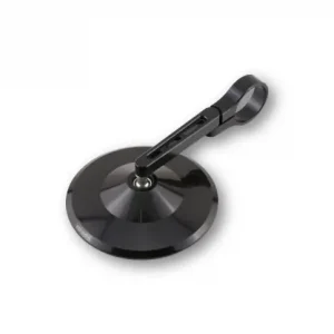 Kostenloser Rückversand Lenkerendenspiegel, SPIEGEL, schwarz eloxiertes Aluminium, rund, e-geprüft