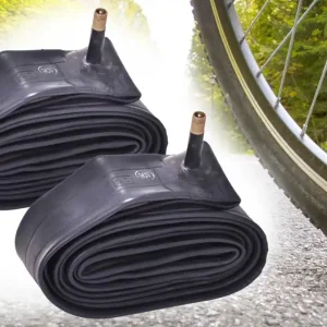 Bestpreis [Paket] 2x Fahrradschlauch 28 Zoll, 1 5/8 x 1 3/8 x 28 Zoll, 37-622, formgeheizt, Schrader Ventil, Autoventil AV40, City Bike, Trekking, MTB