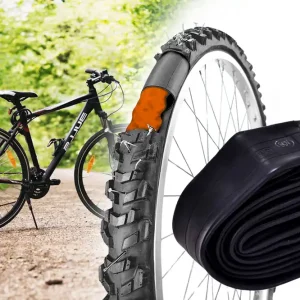 Selbstreparierender Fahrradschlauch 1 5/8 x 1 3/8 x 28 Zoll, 37-622 Schlauch, Pannensicher, Gel-Füllung, Selbstdichtend, Autoventil Schrader 40mm, Pannenschutz, unkaputtbar Neue Ware