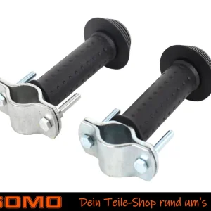 Kostenfreie Lieferung SET Fußstützen starr schwarz für DDR Kindersitz vorn