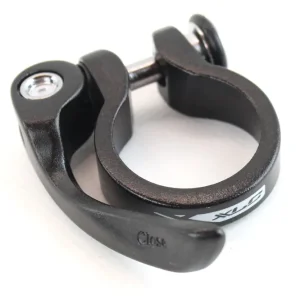 Neue Ware Fahrrad Sattel Stütz Klemmring mit Schnellspanner für 31,8mm, XLC