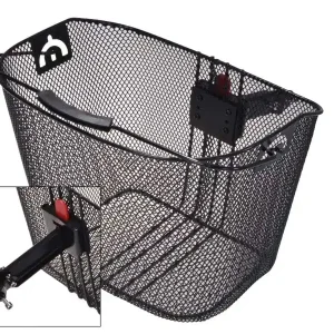 Fahrradkorb mit Lenkeradapter Klicksystem Lenkerkorb Einkaufskorb 22 Liter Gratis Versand