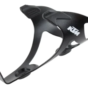 KTM Flaschenhalter Halter für Fahrrad Flaschen WAVE Aluminium in Schwarz Preis Gesenkt