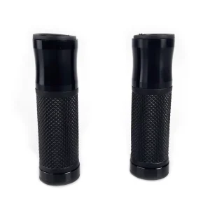 Preiswert HANDLES, rubber grips, aluminum CNC, black