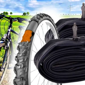 Sofort Bestellen [Paket] 2x Selbstreparierender Fahrradschlauch 1 5/8 x 1 3/8 x 28 Zoll, 37-622 Schlauch, Pannensicher, Gel-Füllung, Selbstdichtend, Fahrradventil DV 40mm, Pannenschutz, unkaputtbar