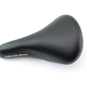 Kinder Fahrradsattel schwarz SELLE SAN REMO Kid - 237 x 172mm Kindersattel Wochenendangebot