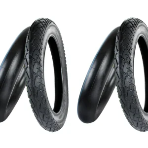 [Paket] 2x Reifen 16x3.0 Zoll bzw. 76-305 + Schlauch 45° Ventil für Elektrische Fahrzeuge, Fahrrad, Roller, Elektroroller, Scooter Wochenendangebot