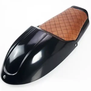 Cafe-Racer-, Scrambler-SITZBANK, f. BMW 2-Ventiler, mit Soziusabdeckung Neue Kollektion