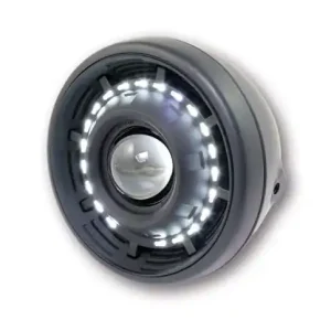 Ellipsoid-SCHEINWERFER, Fern- und Abblendlicht, LED Standlichtring,  e-geprüft Top-Angebot