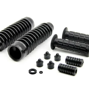 12-teiliges Gummiteile Set schwarz für Rahmen Schaltung Kickstarter Lenker Sitzbank Gabel Simson SR50 SR80 Versand Am Gleichen Tag