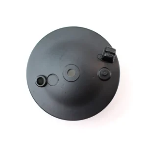 Bremsschild hinten ohne Bohrung Bremszug außen schwarz matt Simson Angebot