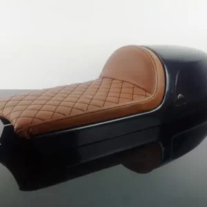 Cafe racer-solo seat with camel, Imola-style, Brown Sichere Zahlung