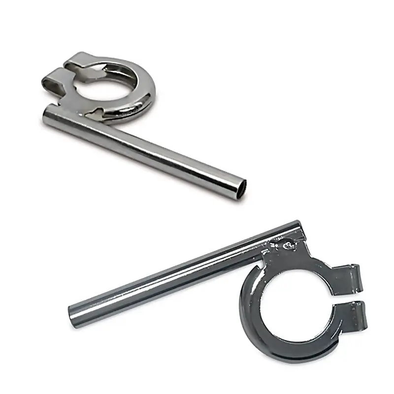 [Paket] SET: 2 Blinkerhalter Blinkerträger vorn verzinkt ohne Gewinde für Simson S50 S51 S70 Kracherpreis