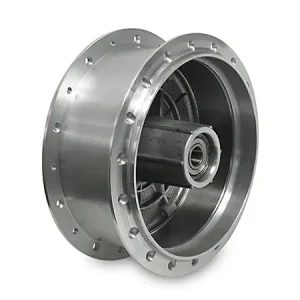 Direktkauf Tuning Radnabe Nabe ohne Längsrippen, aus Aluminium mit 2 Lagern, Sicherungsring und Distanzhülse, für Simson