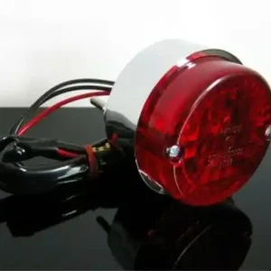 Neu Im Sortiment Mini taillight "Spot" 6cm, chrome, ECE