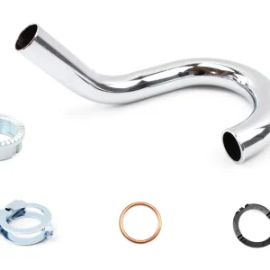 [Paket] SET: Ø 32 mm Tuning Krümmer + Krümmermutter für Simson S51 S70 Enduro Garantierte Lieferung