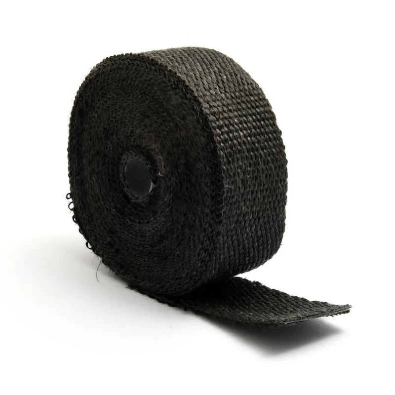 Heat protection exhaust tape 10mx5cm black Markenware