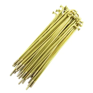 Speichensatz Speichen Edelstahl Gold 36 Stück, Gewinde M3,5 x 143,5mm, für alle Simson Modelle Garantierte Lieferung