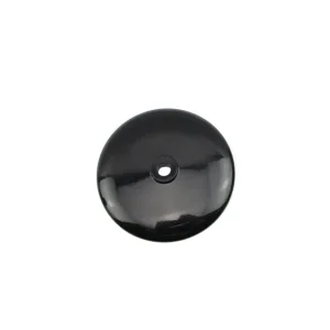 Beliebt Alu Deckel Abdeckung für Radnabe vorn schwarz glänzend gepulvert für Simson S51 KR51