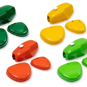 Online Kaufen Tank Set Büffeltank und Seitendeckel Simson S50 S51 S70, rostfrei, lackiert - Billardgrün Dunkel Grün, Rot, Saharabraun, Gelbgrün Hellgrün