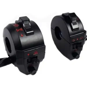 Lenker-ARMATUREN-Set, ALUMINIUM schwarz 22mm Schnäppchen