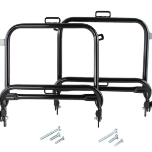 1 Paar Gepäckträger, Seitengepäckträger in Schwarz für Rechts und Links für Simson S50 S51 S70 Schneller Versand