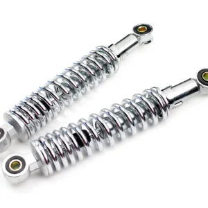 Direkt Vom Hersteller Stoßdämpfer Federbein zum Tieferlegen 26cm Chrom verstellbar für Simson Schwalbe KR51/1, KR51/2, Star, Sperber, Habicht, SR4