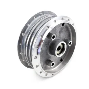 Neu Im Sortiment Nabe, Radnabe mit Radlagern und Sicherungsring - Grauguss Bremsring - überdrehte Seitenflanken