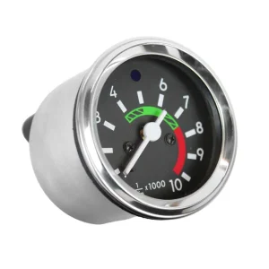 Drehzahlmesser Ø60mm mit Fernlichtkontrolle (blau) Frontring verchromt für Simson S51, S70, S53, S83 Abverkauf