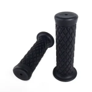 2 grips, RUBBER GRIPS, Westwood style, black, for 1" handlebars Neuheit