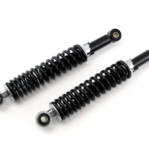 1 Paar Stoßdämpfer Federbeine 300mm schwarz Tieferlegen Tuning hinten Simson Kreidler Hercules Zertifiziert