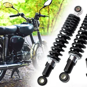 Saisonangebot Paar Stoßdämpfer 260mm Einbaulänge, Aufnahme 10mm mit Reduzierhülsen 8mm, 5-fach verstellbar, Simson KR51 Schwalbe, SR4-2 Star, SR4-3 Sperber, SR4-4 Habicht, DUO