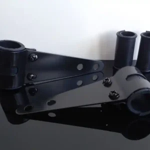 LAMP HOLDER / headlight brackets, 30-38 mm, black Aktuell