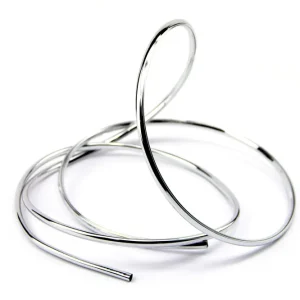 Zierleiste, Keder geschlitzt in Chrom Optik für Simson Schwalbe Schneller Versand