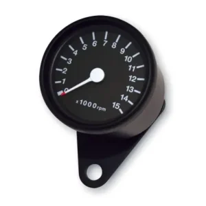 Drehzahlmesser 60mm, elektrisch, bis 15.000 RPM, schwarz Ausverkauf