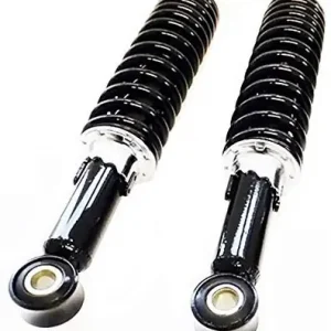 Bestpreis [Paket] 2 Stoßdämpfer - 31 cm - Schwarz - Einstellbar - Hydraulisch - für Simson