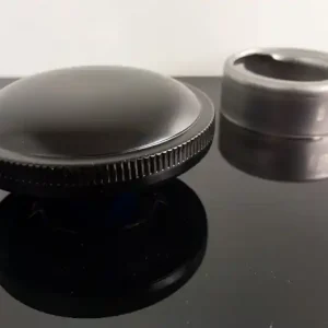 Tank cap, for welding into steel tanks, black Preis Gesenkt