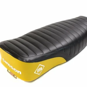 Must-Have Simson IFA Sitzbezug schwarz gelb strukturiert wasserdicht S51E S70 Enduro
