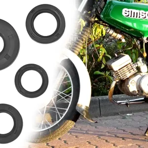 Begrenztes Angebot Wellendichtringe 4 Stk Simmerringe für Simson Motor S51, S53, S70, S83, SR50, SR80, KR51/2 M500 - M700