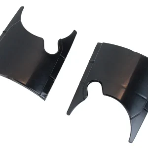 Markenware [Paket] 2x Verschluss für Herzkasten Luftfilterkasten, Maße 7 x 6cm, mit Aussparung Zündkabel für Simson S50 S51 S70