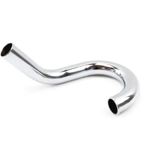 Krümmer Auspuffrohr Ø 28 mm Standard Chrom für Simson S51E S53E S70E S83E Enduro Nur Für Kurze Zeit