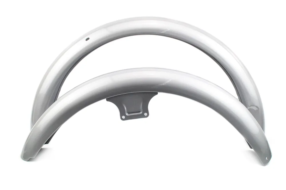 Kostenloser Versand Komplett Set: Kotflügel Silber lackiert für Vorn amp; Hinten für Simson S50 S51 S70