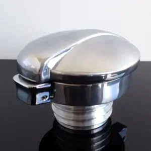 Garantierte Lieferung 2.5 "MONZA fuel cap + adapter for TRIUMPH New Bonneville, Thruxton + Scrambler