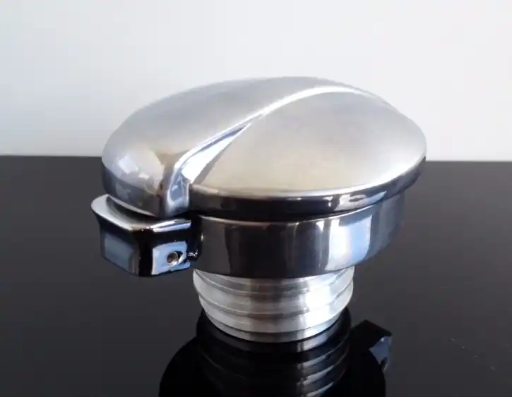 Garantierte Lieferung 2.5 "MONZA fuel cap + adapter for TRIUMPH New Bonneville, Thruxton + Scrambler