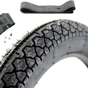 Kracherpreis [Paket] Reifen-SET Heidenau K36/1 Reifen 2,75 x 16 Zoll 46J TT inklusive Schlauch und Felgenband für Simson